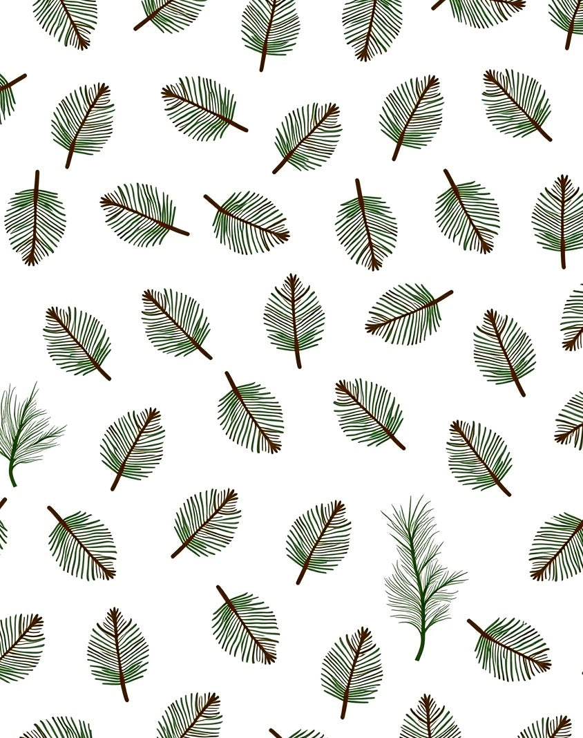 Green Pine Needle All Over Rug