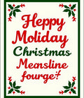 Festive Red Green Holly Christmas Rug