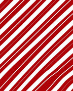 Crimson White Diagonal Stripe Rug