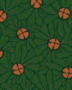 Green Branch Orb Artful Rug