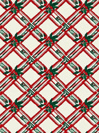 Crimson Green Plaid Lattice Rug