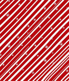 Red White Diagonal Stripe Star Rug
