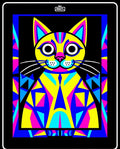 Geometric Animal Portrait Rug