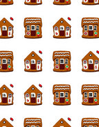 Gingerbread House Holiday Repeats Rug