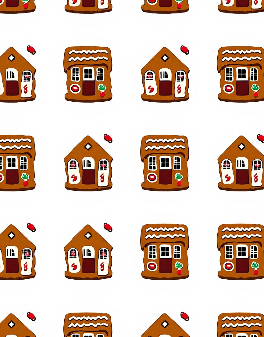 Gingerbread House Holiday Repeats Rug