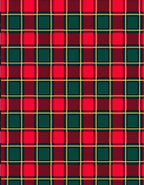 Classic Red Green Tartan Plaid Rug