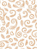 Earthy Swirl Fern Whimsical Accents Rug