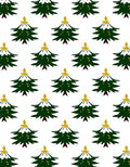 Christmas Tree Snowflakes Gold Star Rug