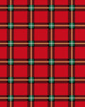 Classic Red Green Tartan Plaid Rug