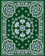 Emerald Garden Floral Composite Rug