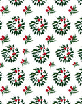 Vine Red Berry Garland Rug