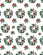 Vine Red Berry Garland Rug