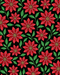 Crimson Floral Botanical Garden Rug