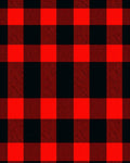 Bold Red Black Buffalo Checkered Rug
