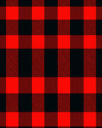 Bold Red Black Buffalo Checkered Rug