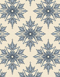 Blue Ivory Laurel Medallion Rug