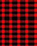 Bold Red Black Buffalo Plaid Check Rug