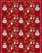 Red Nutcracker Bell Garden Rug