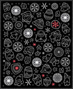 Whimsical Red Starburst Characters Rug