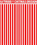 Bold Red White Stripe Rug