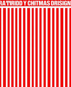 Bold Red White Stripe Rug
