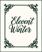 Dark Green Botanical Border With Script Rug