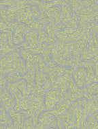 Yellow Maze Line Art Rug