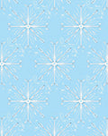 Winter Sky Snowflake Medallion Rug