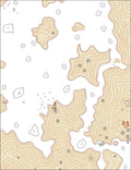Topographic Map Contour Lines Rug