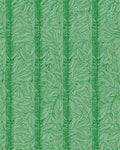 Vibrant Emerald Wavy Stripe Texture Rug