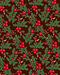 Vintage Berry Ivy Branch Rug