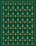 Golden Pine Forest Repeat Rug