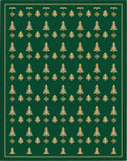 Golden Pine Forest Repeat Rug