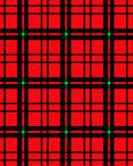 Classic Tartan Red Black Green Plaid Rug