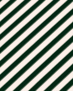 Emerald Cream Diagonal Stripe Rug