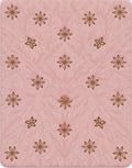 Blush Pink Floral Starburst Background Rug