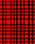 Bold Red Tartan Checkered Rug