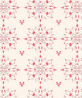 Coral Snowdrift Medallion Arrangement Rug