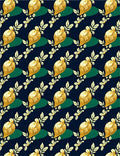 Golden Radish Botanical Repeats Rug