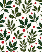 Green Holly Berry Collection Rug