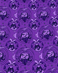 Purple Bearded Man Portrait Repeat Rug