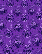 Purple Bearded Man Portrait Repeat Rug