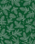 White Spruce Branches Deep Green Background Rug