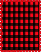 Red Black Buffalo Check Plaid Tablecloth Rug