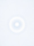 Soft White Light Burst Rug