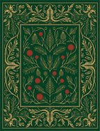 Emerald Forest Floral Medallion Rug