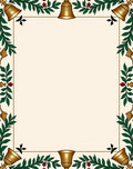 Golden Bell Garland Border Rug