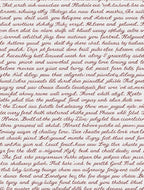 Crimson Script Love Script Calligraphy Rug
