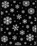Winter White Snowflake Scatter Rug