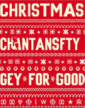 Christmas Red Festive Mittens Rug